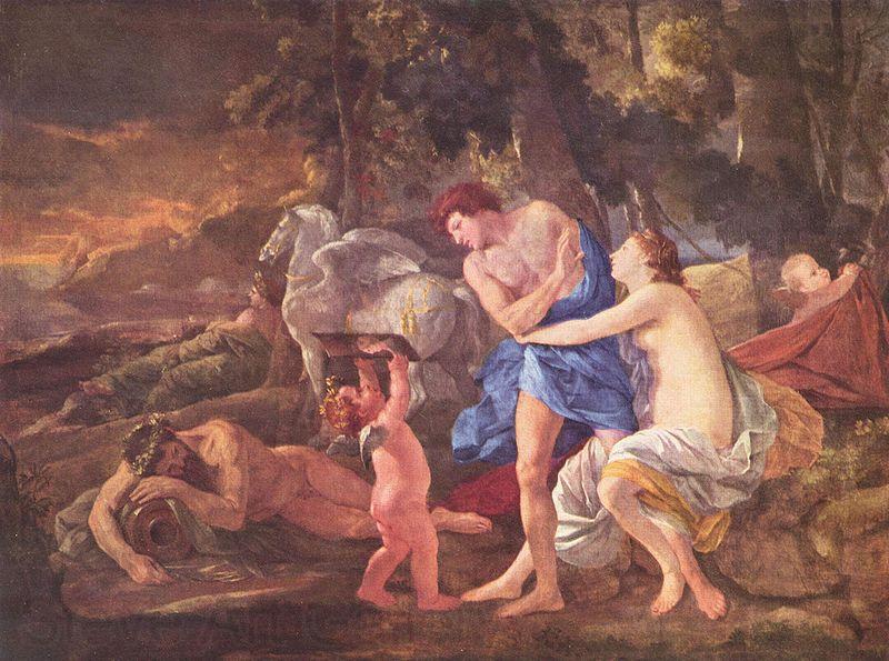 Nicolas Poussin Cephalus und Aurora France oil painting art